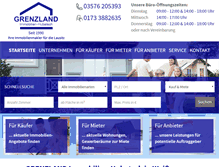 Tablet Screenshot of grenzland-immobilien-hubatsch.de
